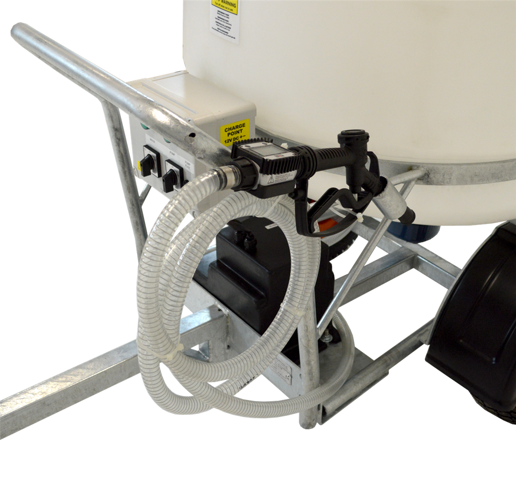 JFC A-MK340MP3 Manual Milk Kart + Motorised Mixer + Pump - 340 Litre