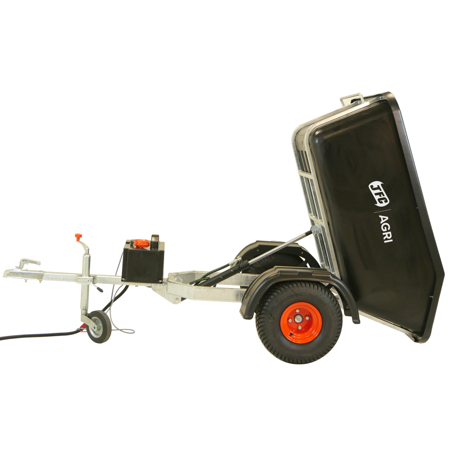 JFC ATV500T-3 ATV Hydraulic Tipping Assist Trailer  - 500 Litre