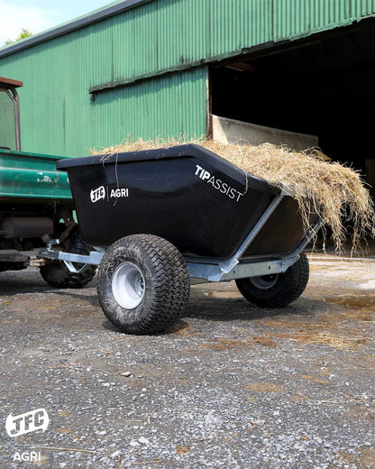 JFC ATV500TA-BK ATV Tipping Assist Trailer - 500 Litre