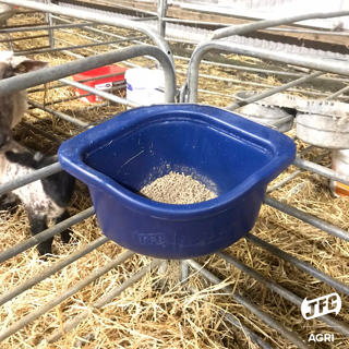 JFC CGFT-1 Corner Hay Gate Trough Blue
