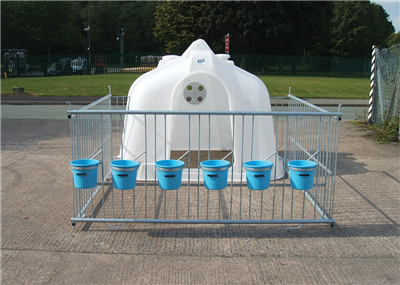 JFC CH230 Group Calf Hutch