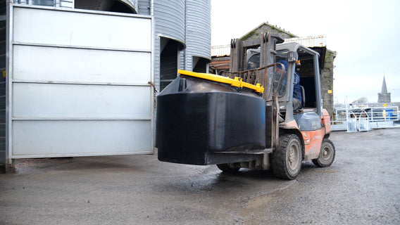 JFC CMB05 Easy Empty Cubic Meter Meal Bin 1000L