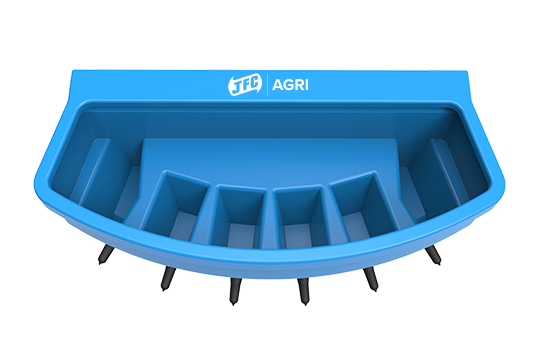 JFC GFC06 Six Teat Compartment Calf Feeder  - Starter Teat