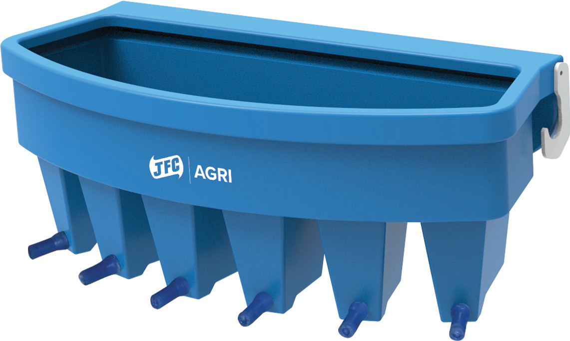 JFC GFC06-CT9 Six Teat Compartment Calf Feeder - EazyTeat