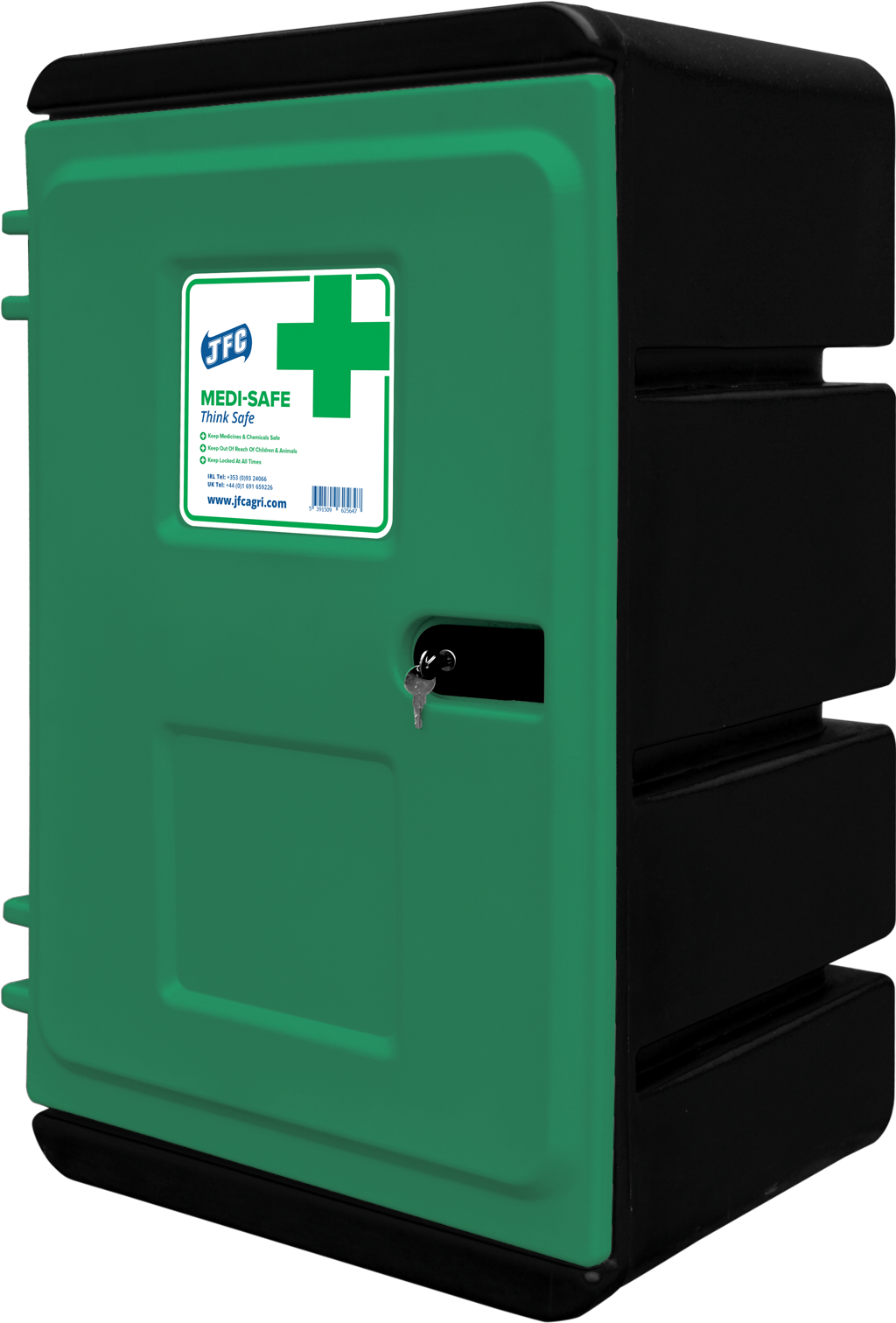 JFC  MS004 Wall Mountable Medi-Safe Storage Cabinet - 180L