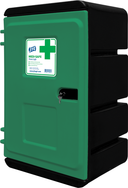 JFC  MS004 Wall Mountable Medi-Safe Storage Cabinet - 180L