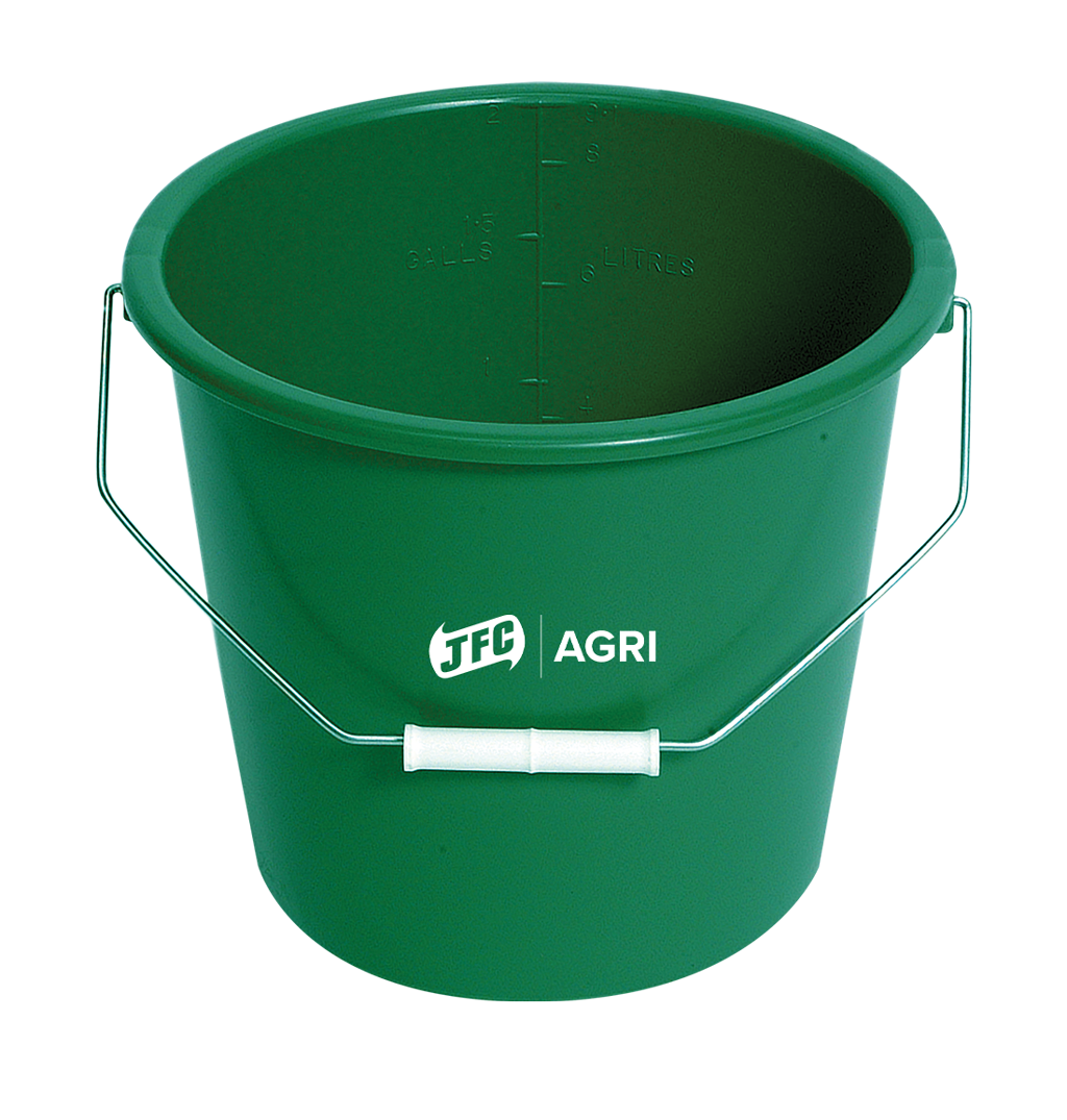 JFC SB1 Green Calf Feed Bucket - Unbored - 9 Litre