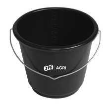 JFC SB4 Black Calf Feed Bucket - Unbored -  12 Litre