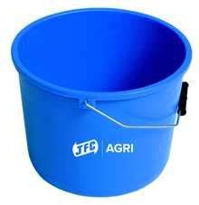 JFC SB5 Dumpy Blue Calf Feed Bucket -  9 Litre