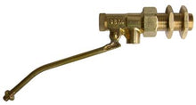 JFC  BV6B-B3 1/2" Brass Valve with 6" Bent Arm