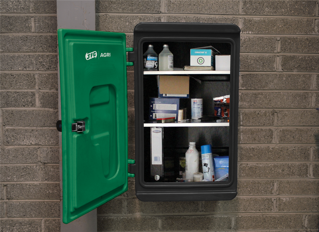 JFC  MS004 Wall Mountable Medi-Safe Storage Cabinet - 180L