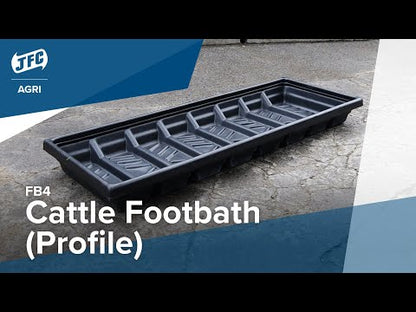 JFC FB4 Cattle Footbath - Profiled Ribbed Base - 2m